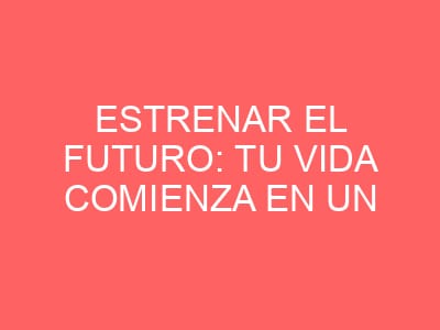 Estrenar el futuro: tu vida comienza en un espacio diseñado para el mañana en la ciudad olívica